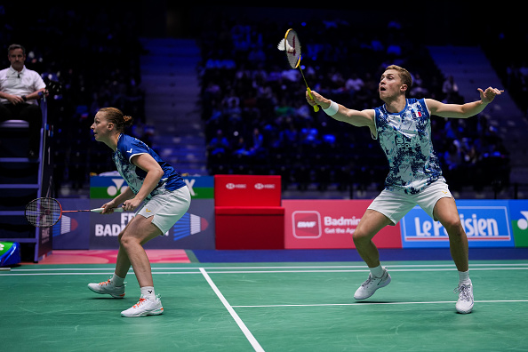 Photo: equipe-france.fr French Badminton Stars Alex Lanier and Christo Popov Reach French Open Semi-Finals