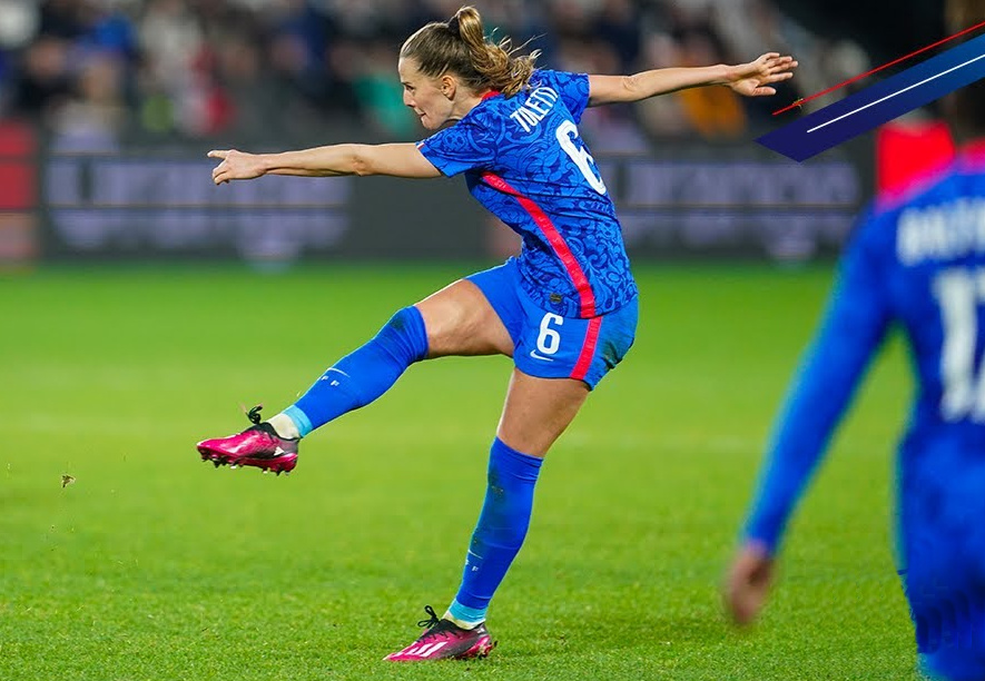 Victoire écrasante des Bleues face à L'Uruguay