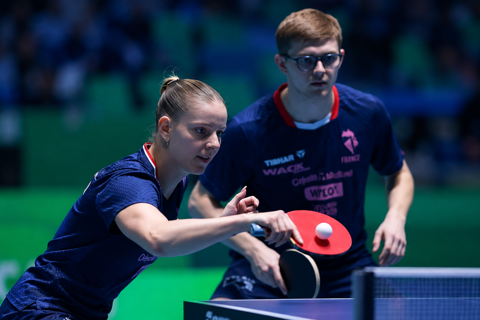 Alexis Lebrun and Charlotte Lutz Win European Silver