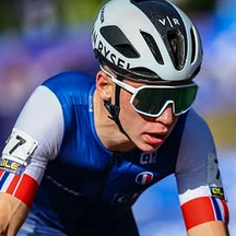 Aubin Sparfel, cycliste français de l'équipe de France