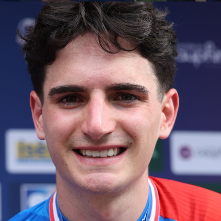 Ewen Costiou, cycliste français de l'équipe de France