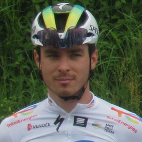 Matteo Vercher, cycliste français de l'équipe de France