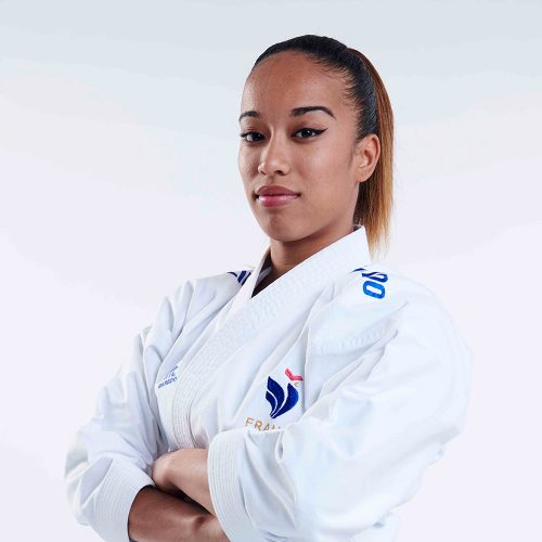 Helvétia Taily, karatéka française de l'équipe de France