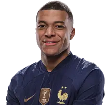 Kylian Mbappé, footballeur de l'équipe de France