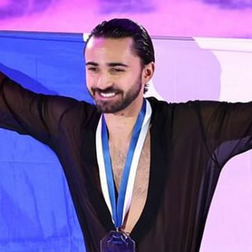 Kevin Aymoz, patineur français de l'équipe de France