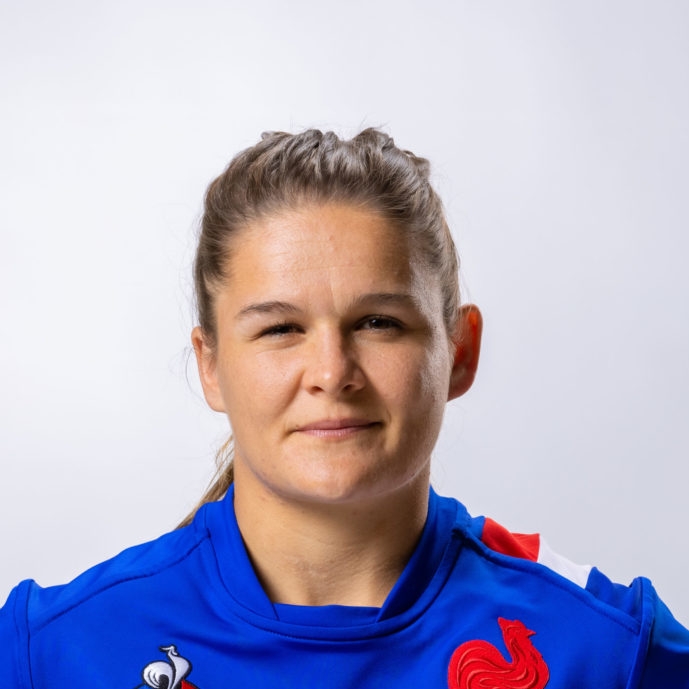 Agathe Gérin, rugbywoman de l'équipe de France