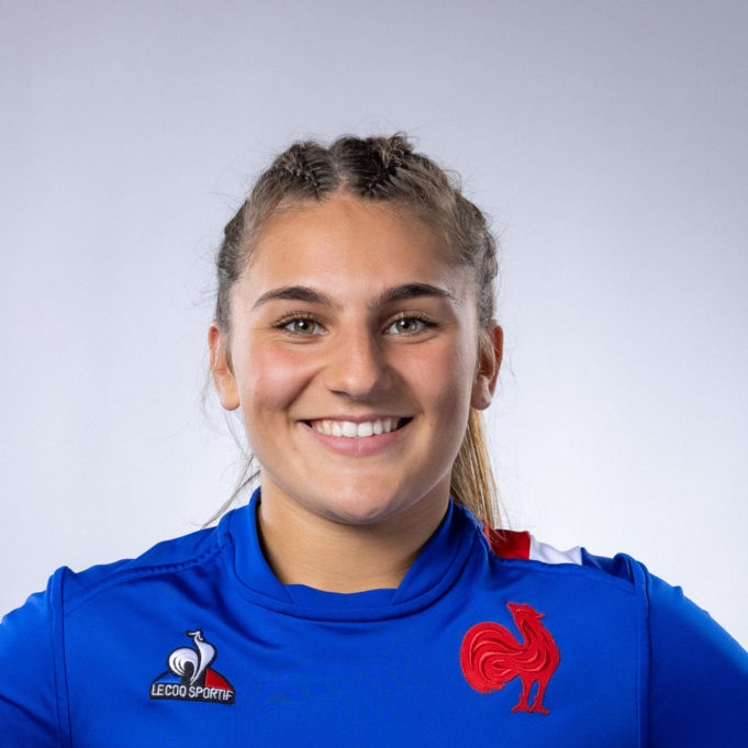 Mélissande Llorens, rugbywoman de l'équipe de France