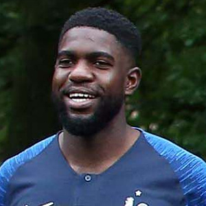Samuel Umtiti, footballeur de l'équipe de France