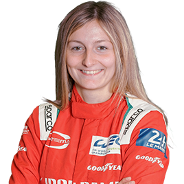 Doriane Pin, pilote automobile française de l'équipe de France