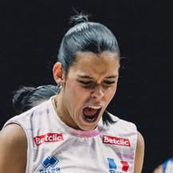 Lilou Ratahiry, volleyeuse de l'équipe de France