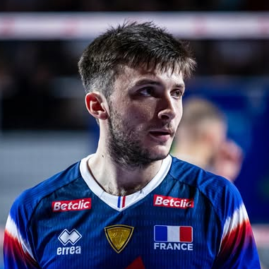 Simon Magnin, volleyeur de l'équipe de France